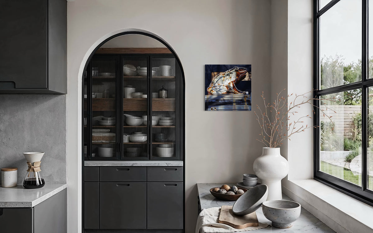Metal print room preview