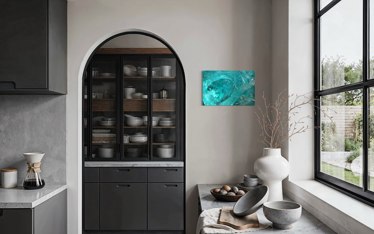Metal print room preview