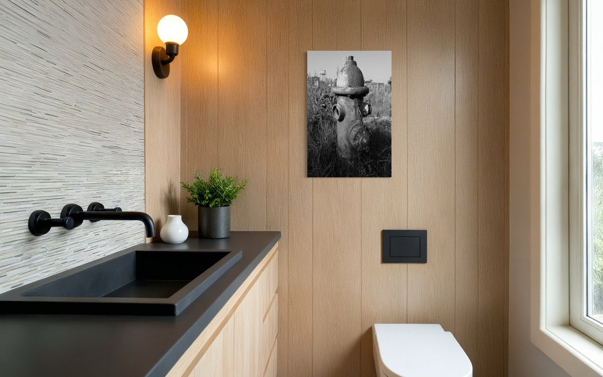 Metal print room preview