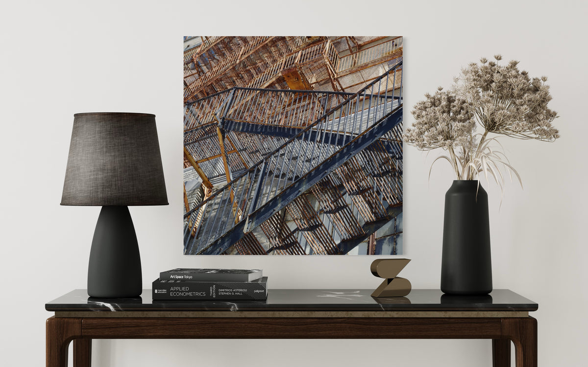 Metal print room preview