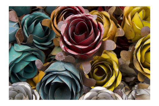 Metal Flowers – Fine Art Paper Print