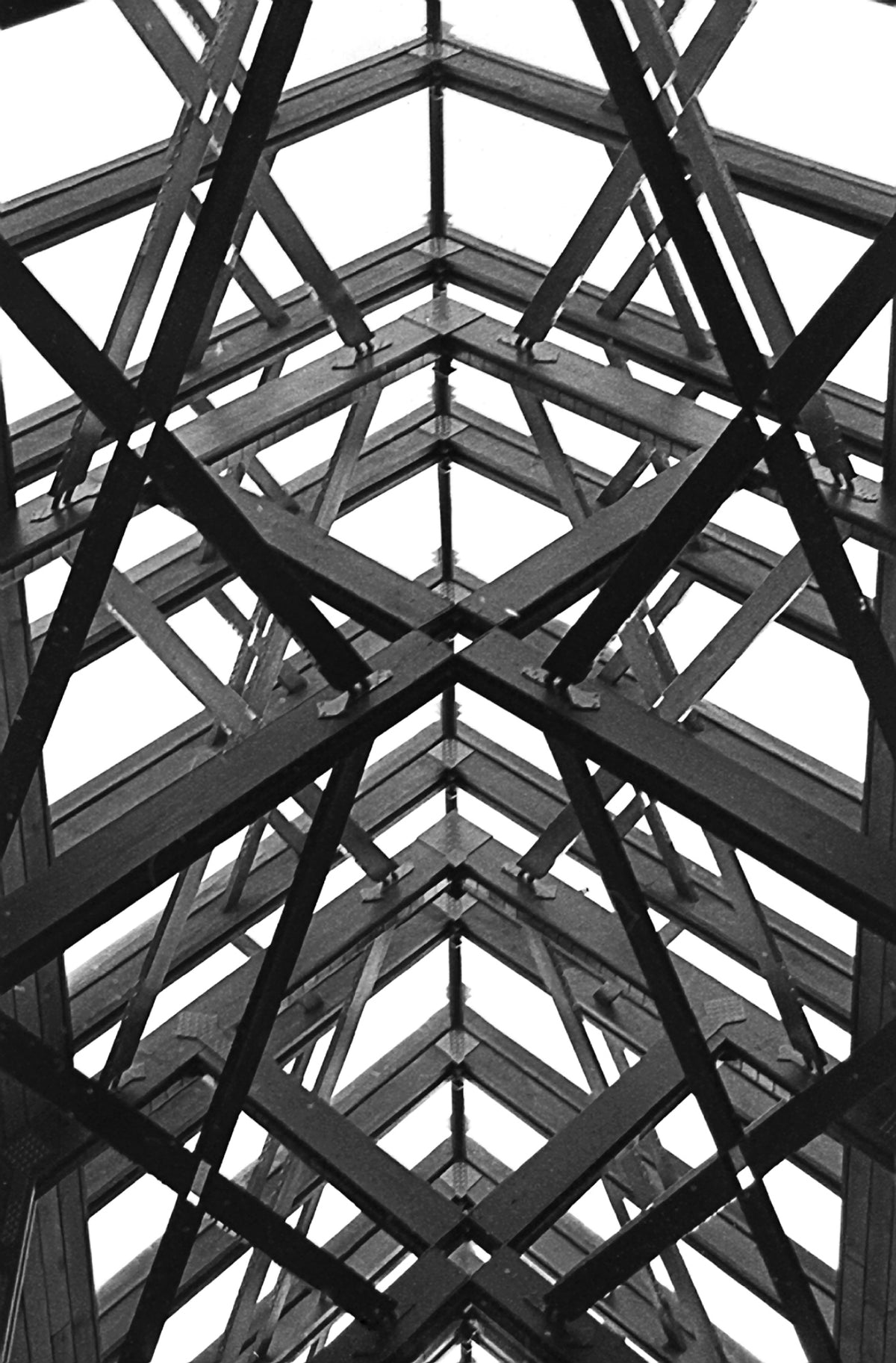 Structured Grace – Metal Print